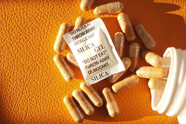 What products / packages have silica gel packets?