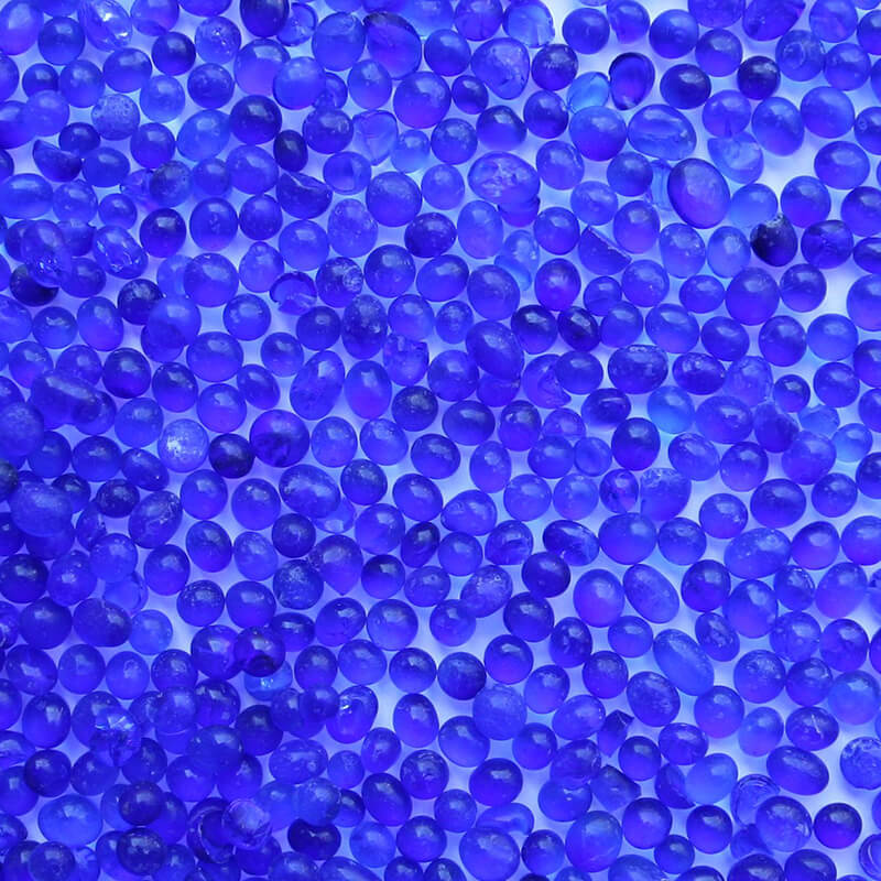 Blue silica gel